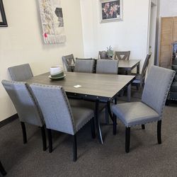 Dining set with 6 chairs