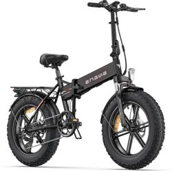 ENGWE EP-2 Pro Electric Bike 960W (Peak) Folding Ebike for Adults with 48V13A Battery Range 75Mile - 20" 4.0 Fat Tire Electric Bicycle, 7 Speed Gear E