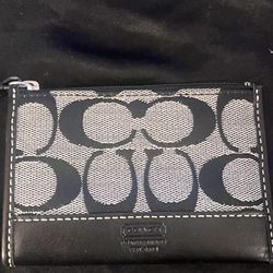 Coach Signature Mini Skinny ID Case