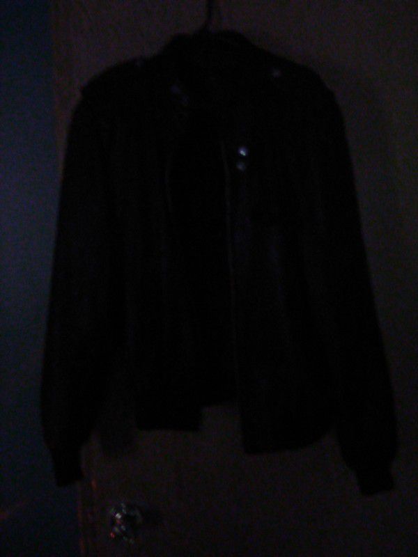 Club Leather Jacket Medium Size