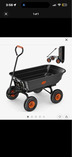 Heavy duty Dump cart