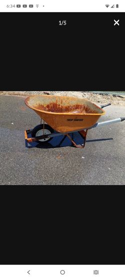 Wheel barrow available for now