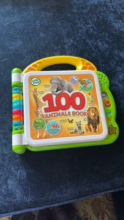 LeapFrog 100 Animals Interactive Learning Book