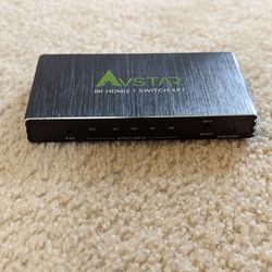 AVSTAR 8K HDMI 2.1 Switch 4x1 (missing accessories)