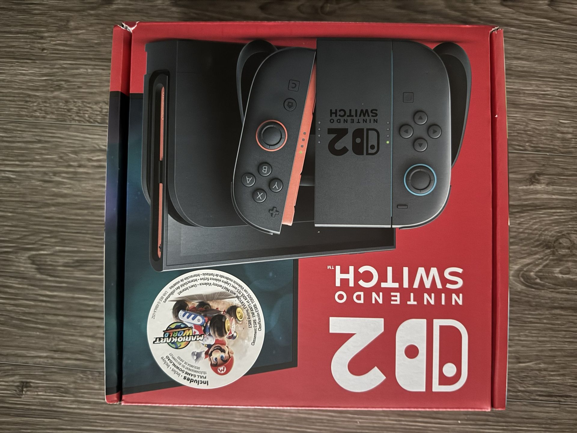 Brand New Unopened Nintendo Switch 2 Mario Kat Bundle