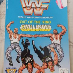 WWF Out Of The Ring Challenges Comic Book