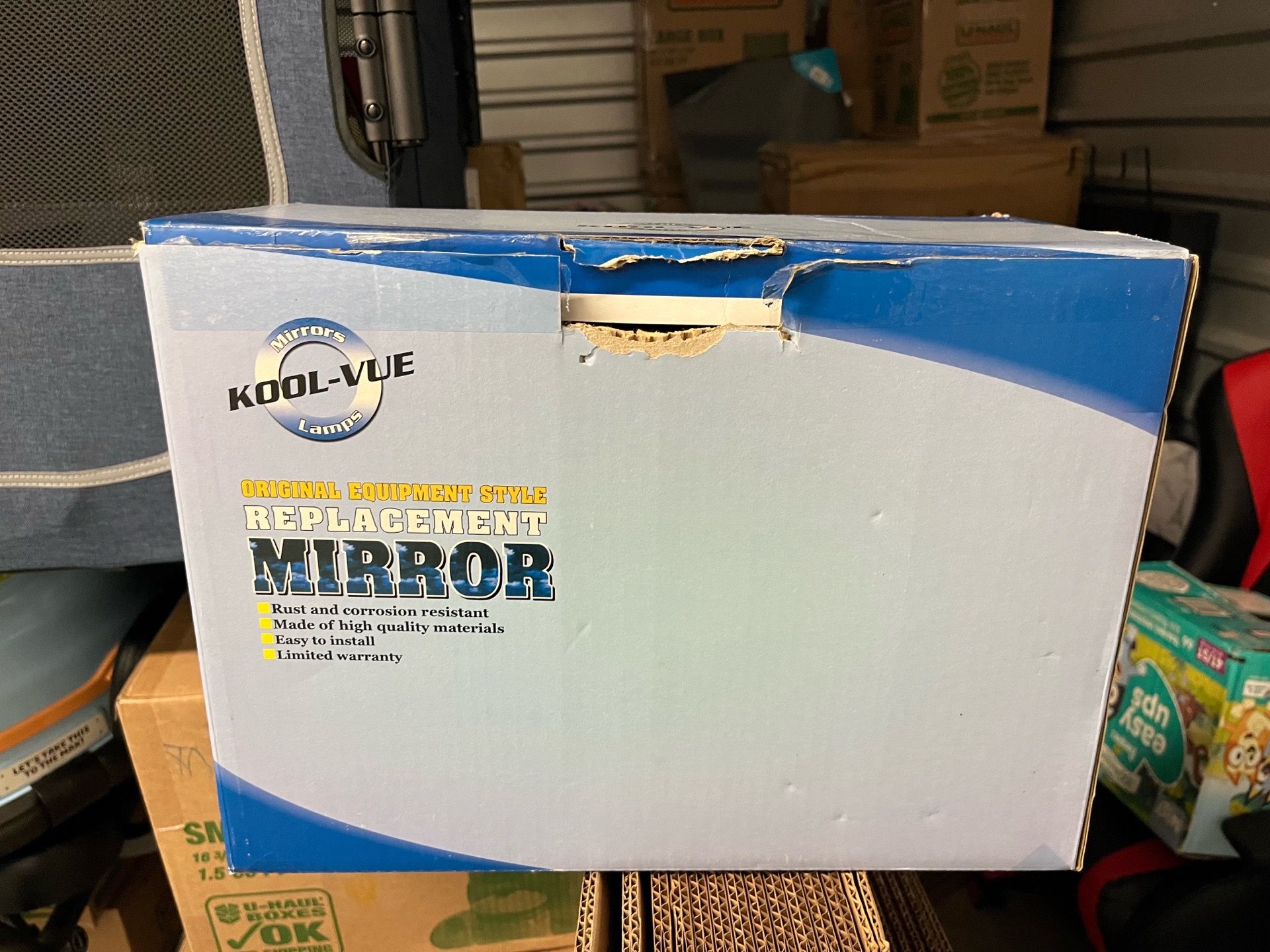 Car replacement mirror