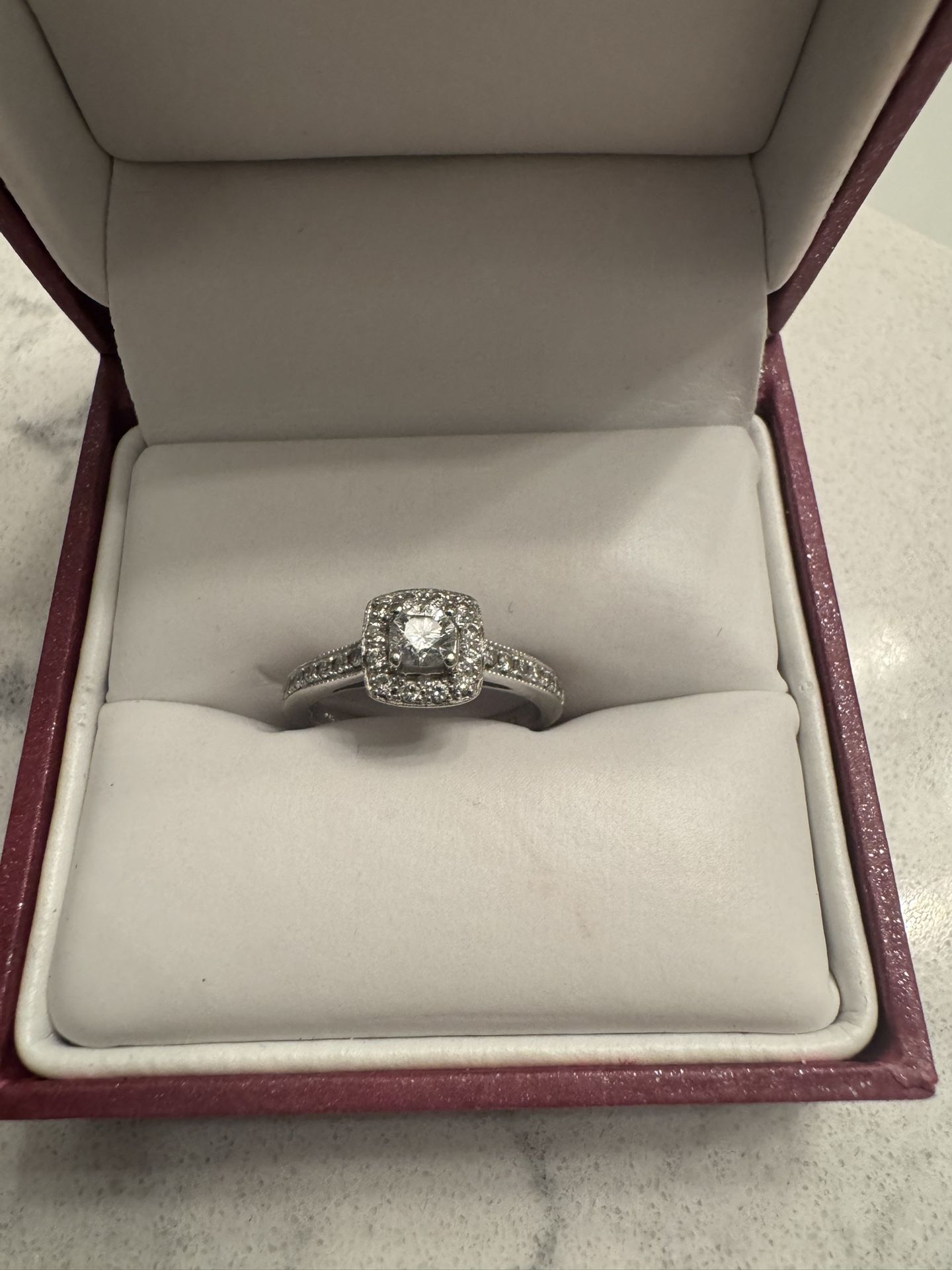 Diamond Ring-White Gold