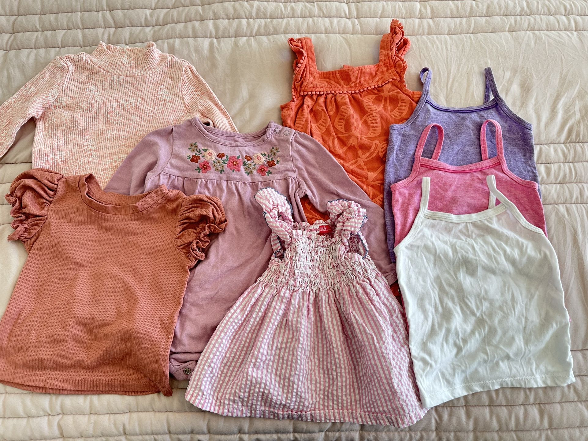 Girl Clothes Shirts, Pants, Pajamas, Jackets 12m-18m-2T
