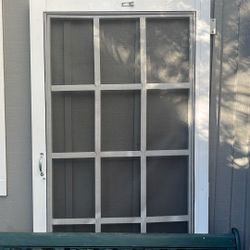 White Screen Door