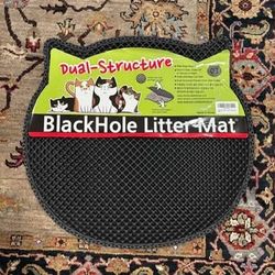 Cat Shaped Litter Trapping Mat - Brand New