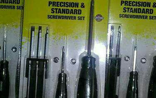 10 PC. Precision & Standard Screwdriver Set* new