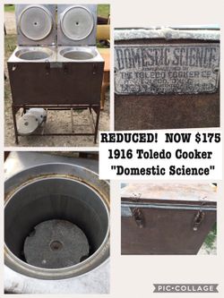 1916 Toledo Cooker "Domestic Science"