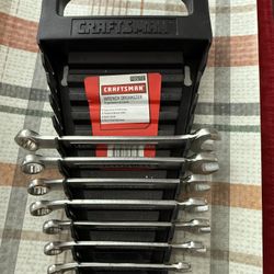 Craftsman Wrench Organizer 65272 Included 8 Wrenches As Shown On Photo