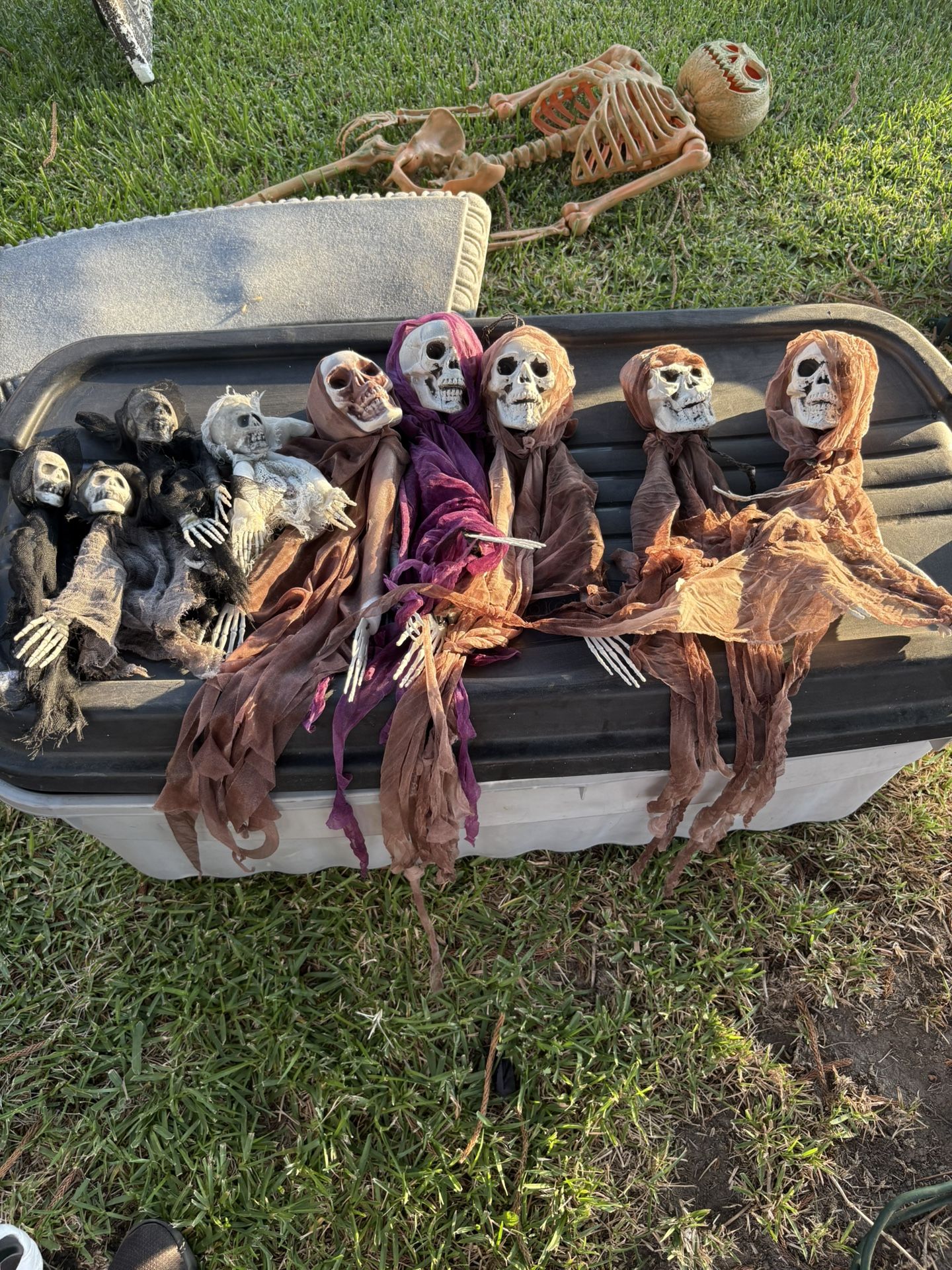 9 Hanging Skeletons….Please Read Description!