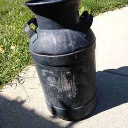 Antique Steel Milk Jug 