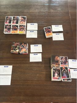 Vintage NBA Basketball Card Collection Lot Around 3000 Cards
