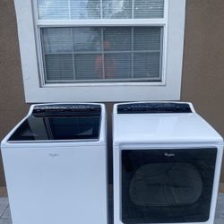 Whirlpool XL Washer And Dryer Set And 30 Day Warranty❗️