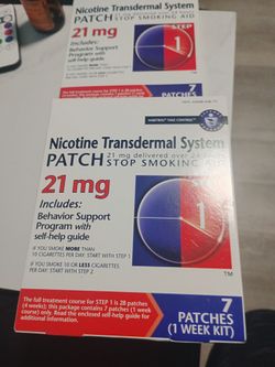 Nicotine patches