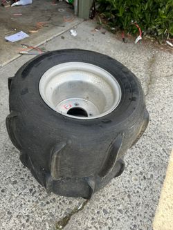 Douglas Wheels With Skat Track Paddle Tires