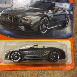 2) Matchbox Mercedes AMG SL 63, Gray 72/100