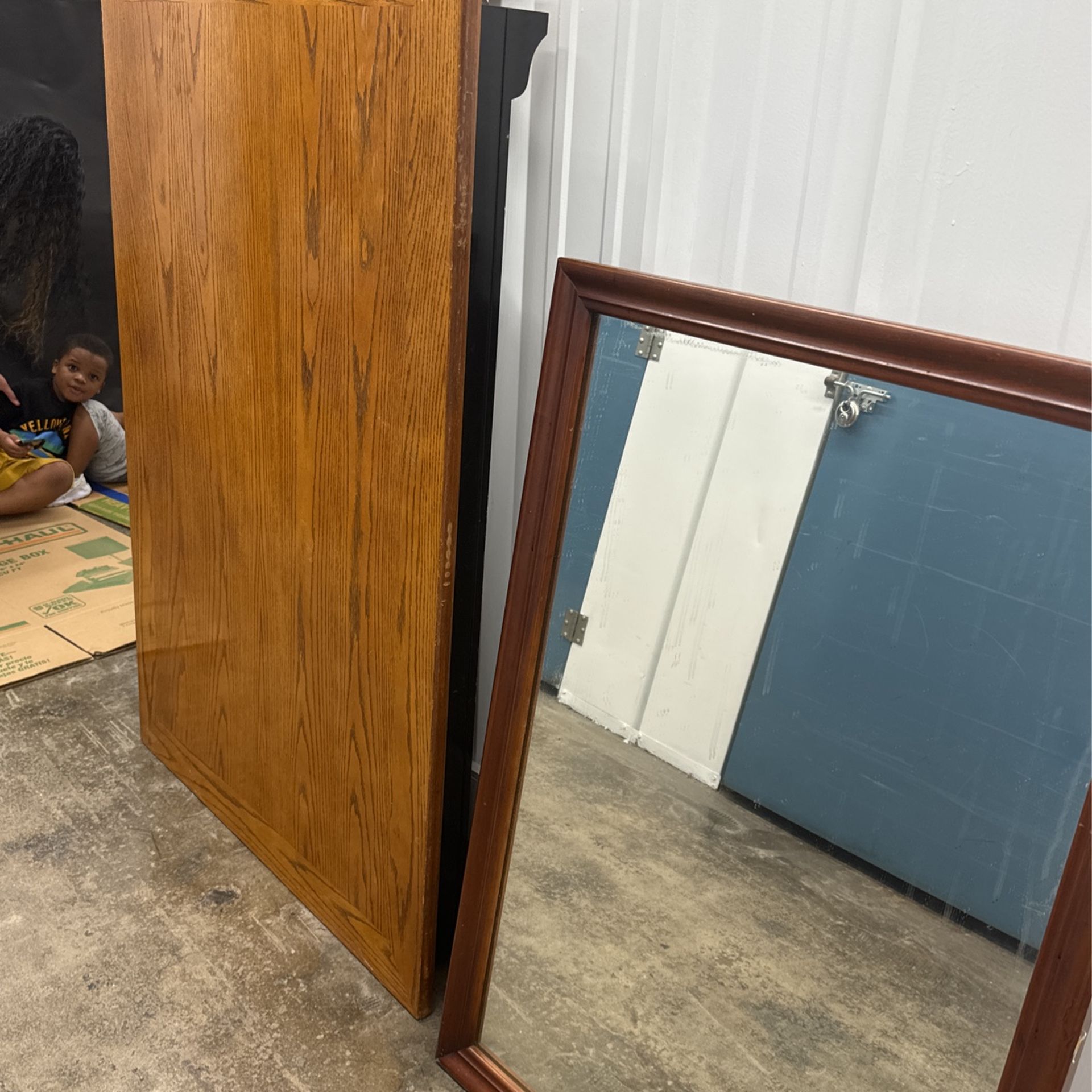 Mirror And Kitchen Table