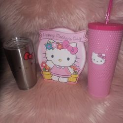 Hello Kitty Tumbler New $20 Each Cup