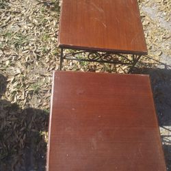 Iron Wooden Tables