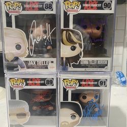 Sons Of Anarchy Signed Funko Set