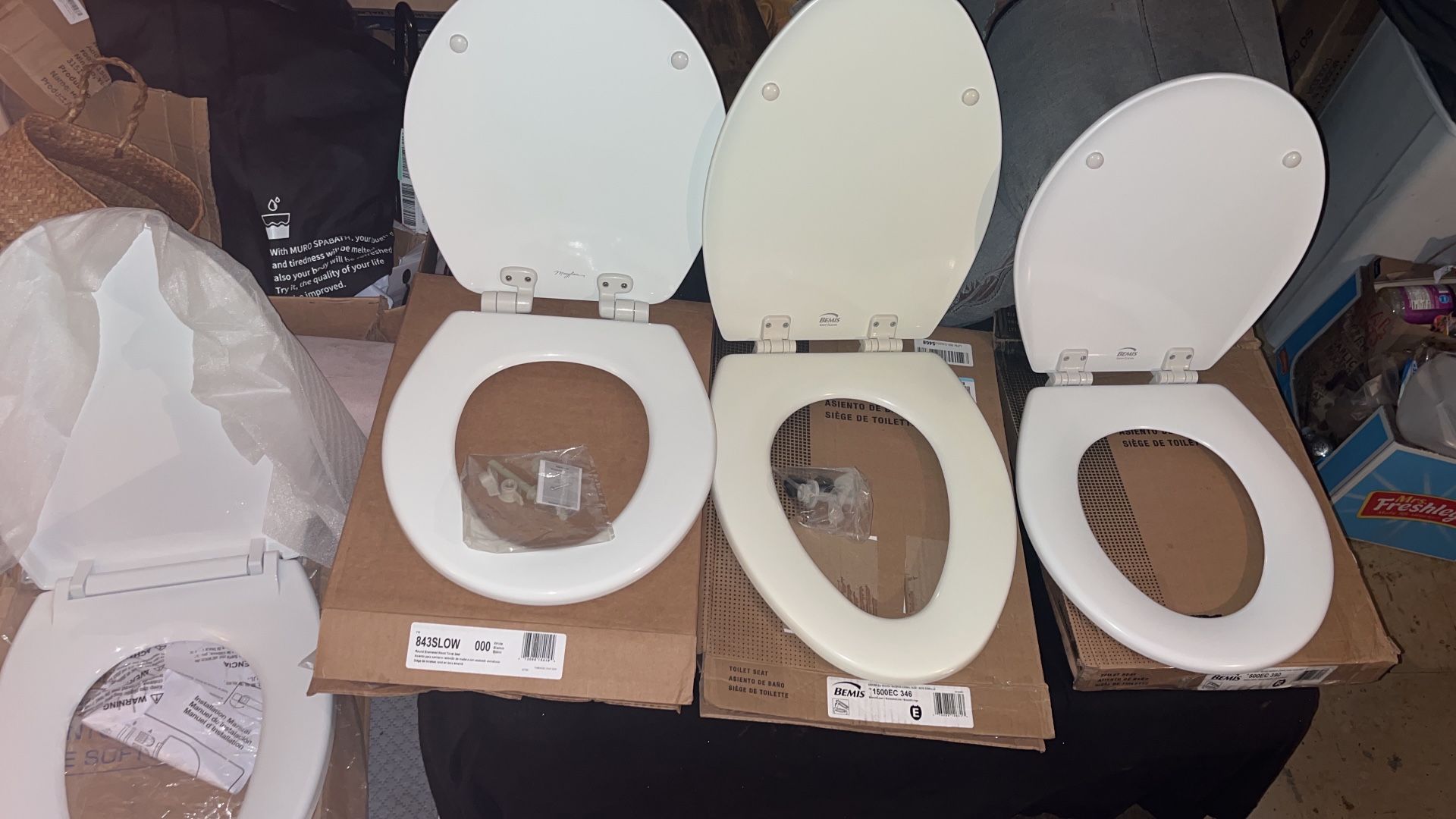 Toilet seats