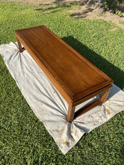 Vintage MCM Mid-Century Modern Solid Walnut Coffee Table