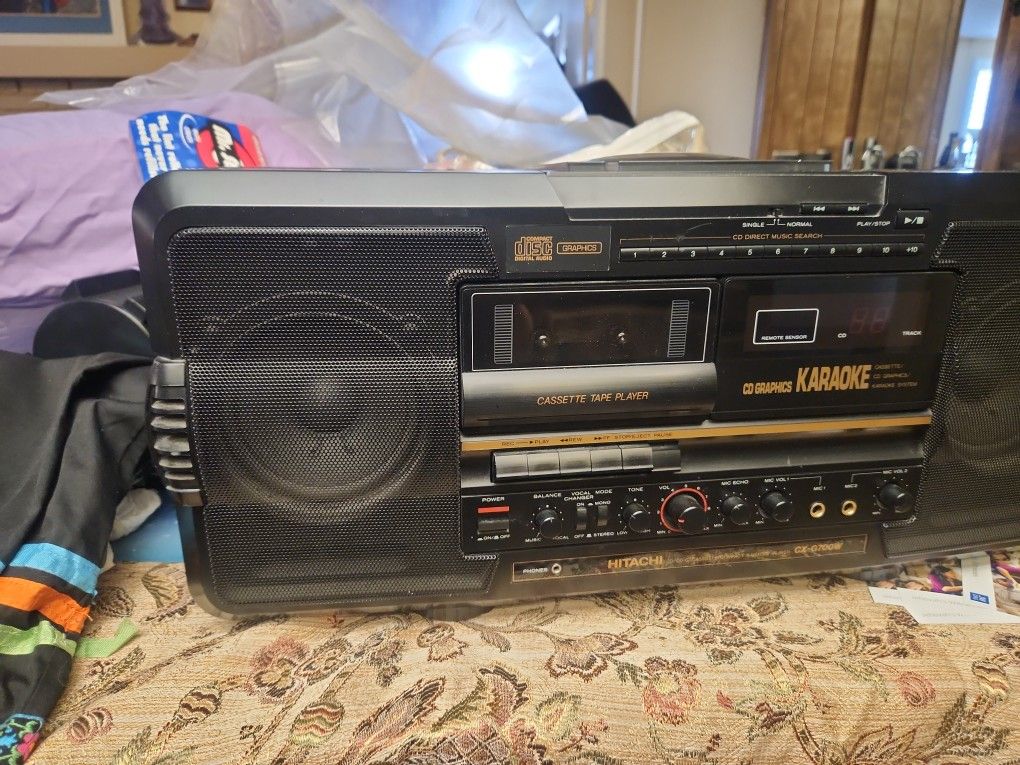 Hibachi Karaoke Machine W/song