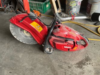 Hilti concrete saw