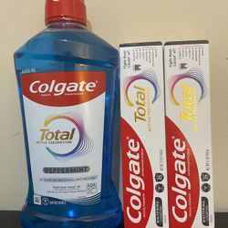 Lot Of 3 Colgate Bundle 