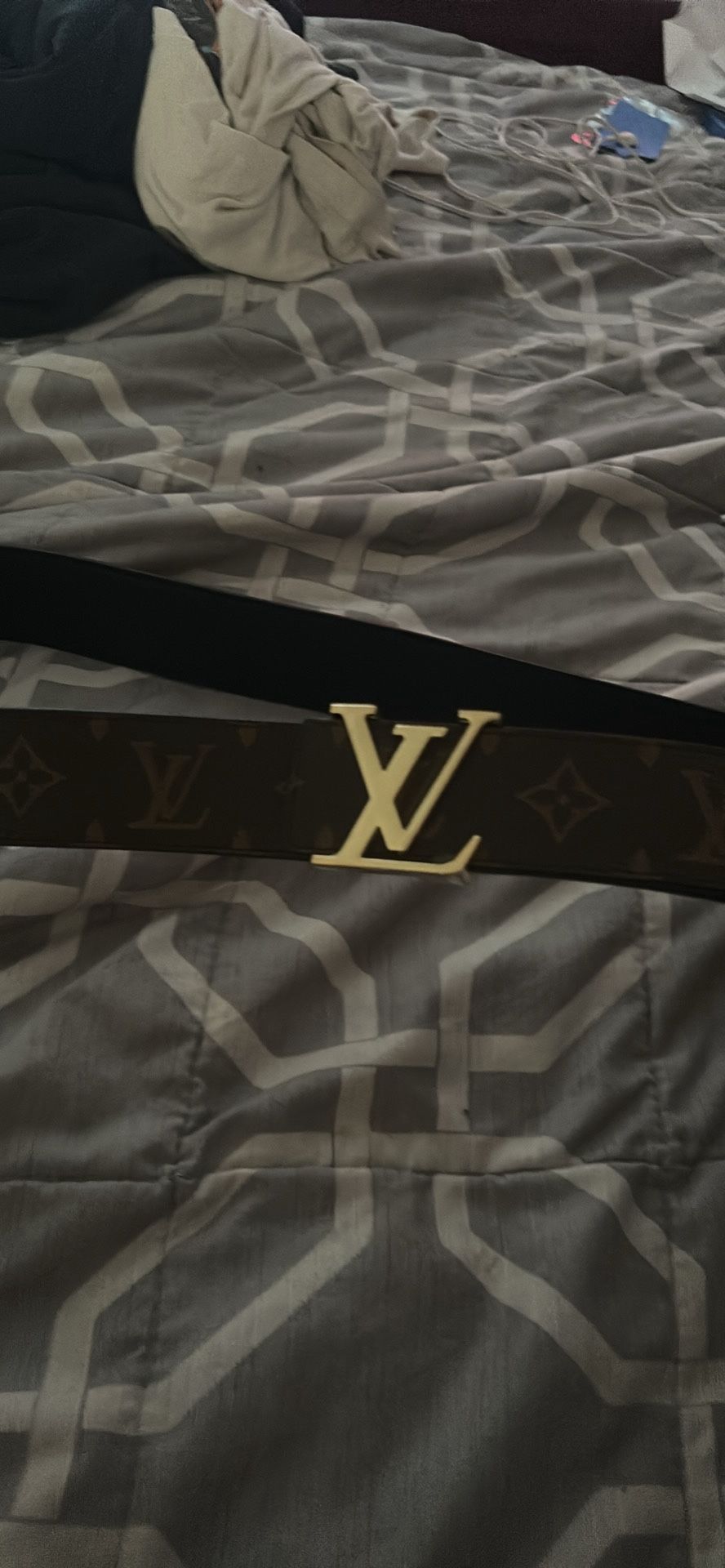 Louis Vuitton Brown Belt