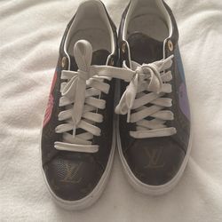 LV Monogram Leather Sneakers