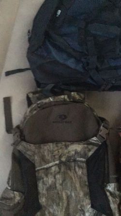 Mossy oak/ozark trail and other back pack and more good condition