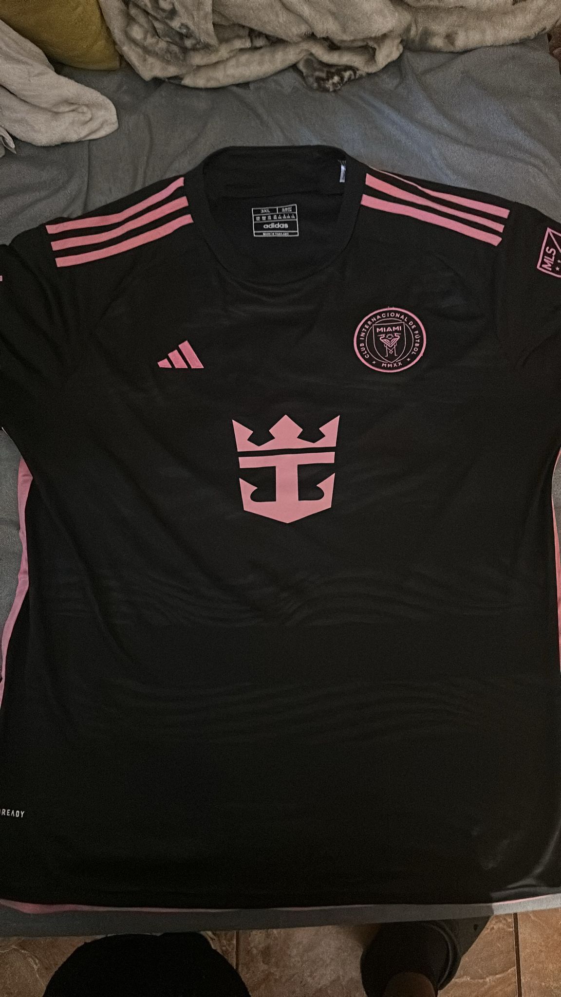 Inter Miami Jersey ,Adidas ,Size 3XL ,Black Pink 