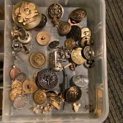 Old Military Buttons