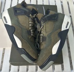 Air Jordan 4 retro SE CRAFT olive green size 9.5