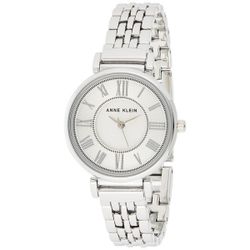 Anne Klein Women's Silver-Tone Bracelet Watch
