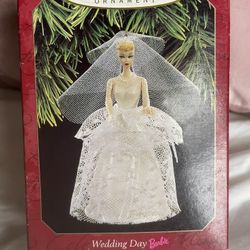 Wedding Day Barbie Ornament