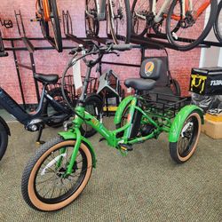 Retrospec Electric Tricycle  Etrike  E Trike Electric 3 Wheels Ebike E Bike 