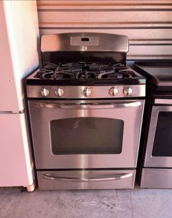 GE Stainless Steel Gas Stove Oven Range