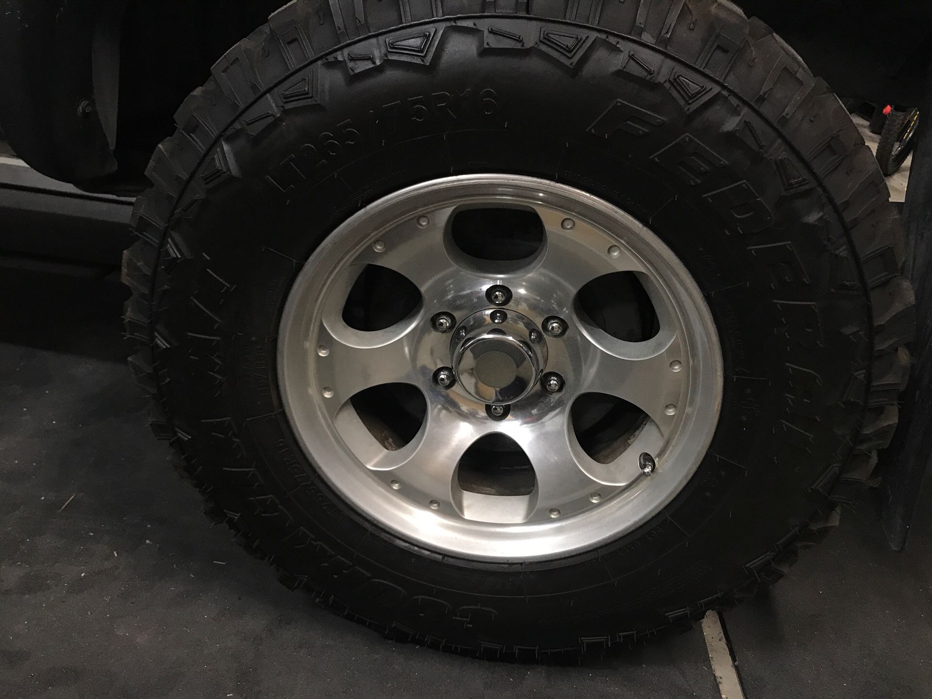 4 Toyota Tacoma/4Runner Rims and tires