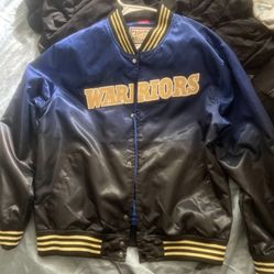 Warriors Jacket Sizs xL