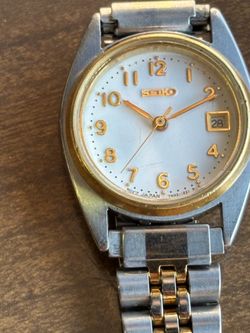 Seiko Two-Tone Women's Watch with Date
