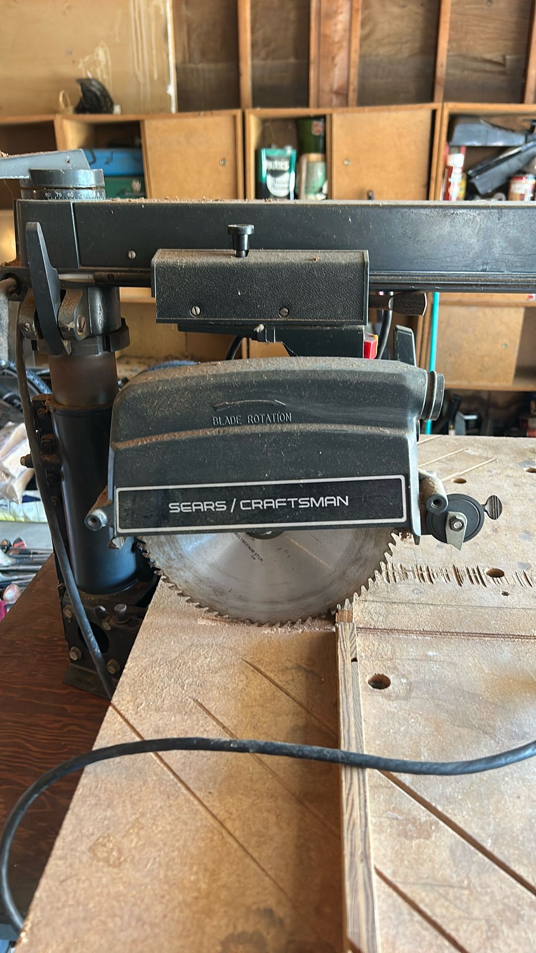 Sears Craftsman 10” Radial Skill Saw