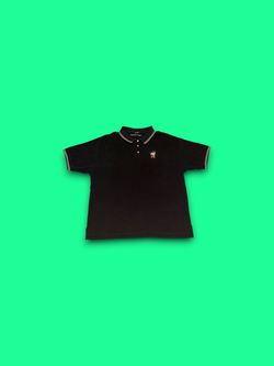 Vintage Taz looney tunes golf caddy Warner bros polo shirt black mens XL