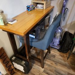 Narrow High Counter Desk